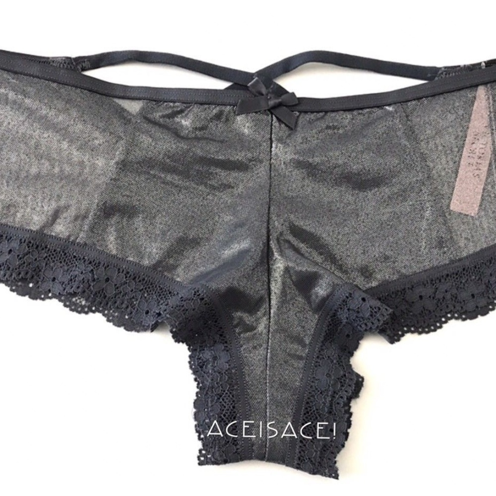 NWT*Sexy STRAPPY BACK**MESH CHEEKY PANTY